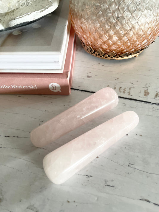 Intuitively Chosen ~ Rose Quartz Healing/Massage Wand