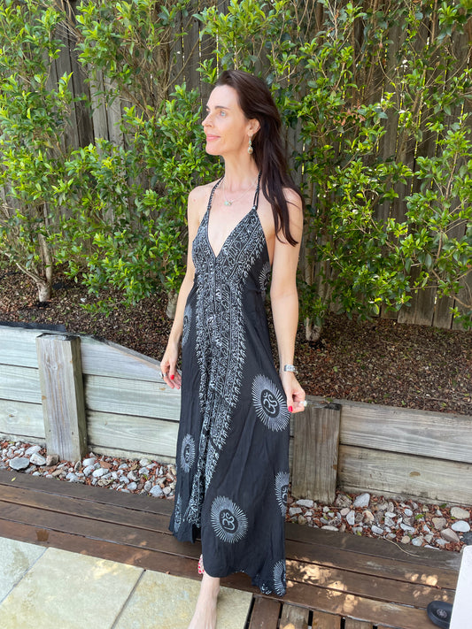 Stargazer Om Dress ~ Black