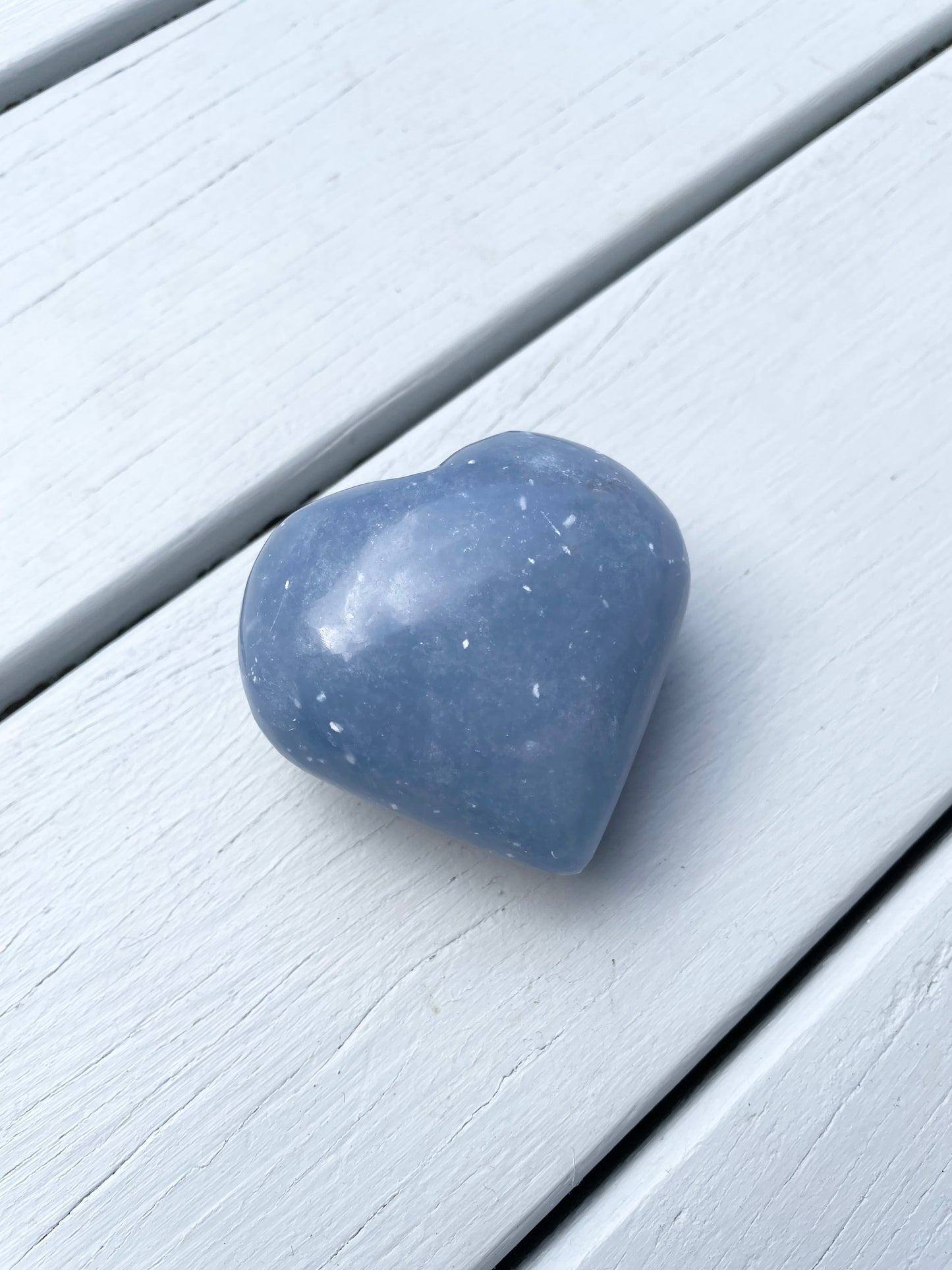 Angelite Heart