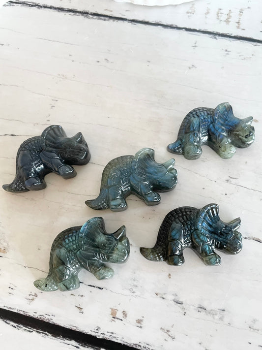 Intuitively Chosen ~ Labradorite Triceratops