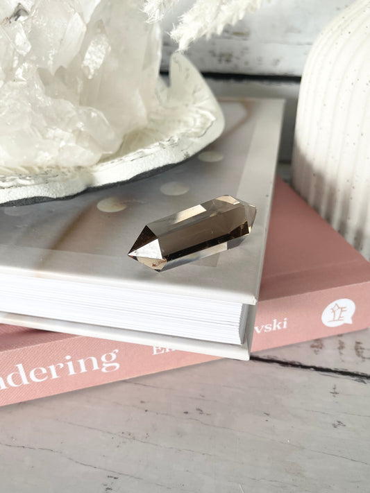 Smoky Quartz Double Termination Point