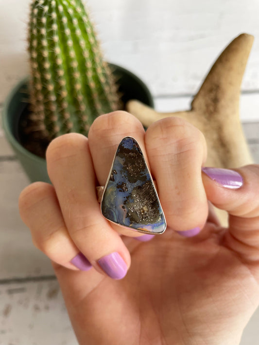 Sweetgrass Studio ~ Boulder Opal Ring