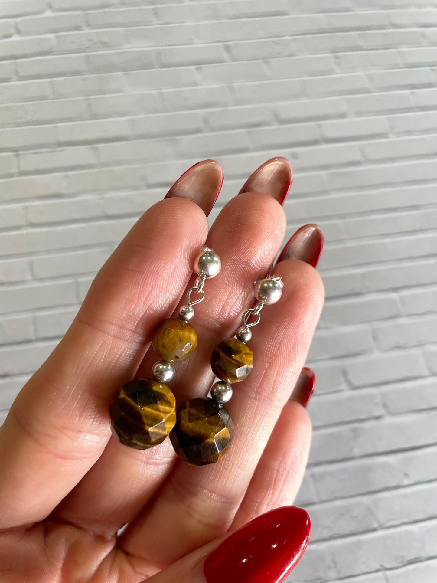 Tigers Eye Dangles