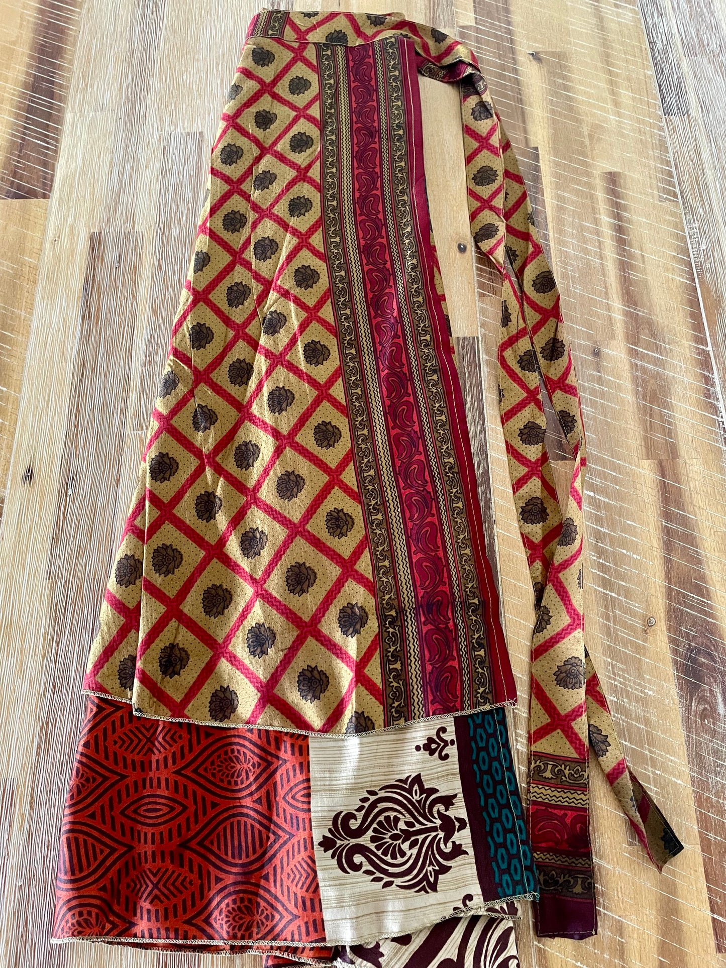 Upcycled Sari Skirt 11