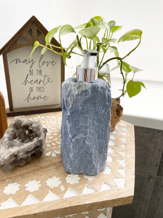 Blue Quartz soap/lotion Dispenser