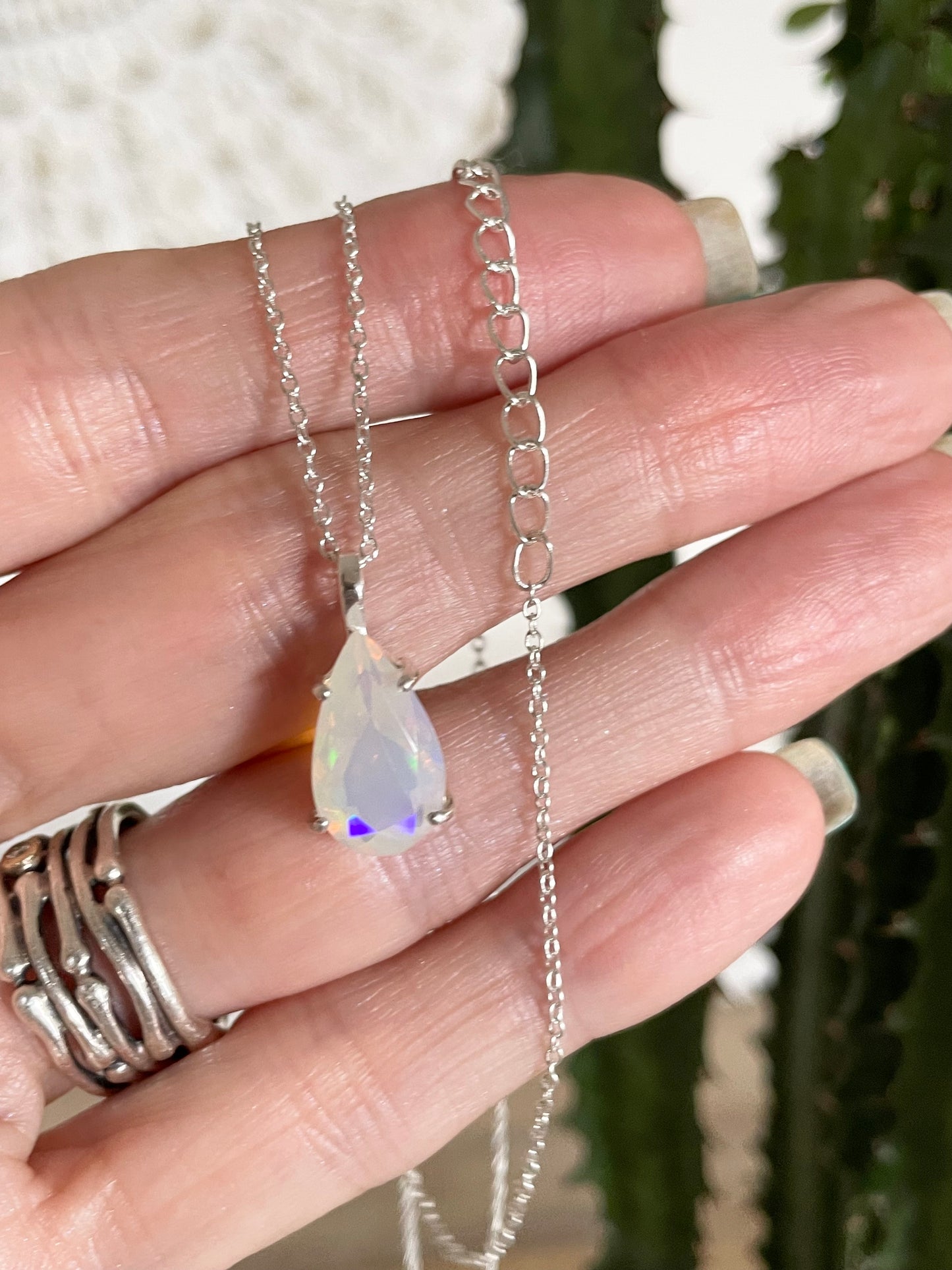 Ethiopian Opal Necklace