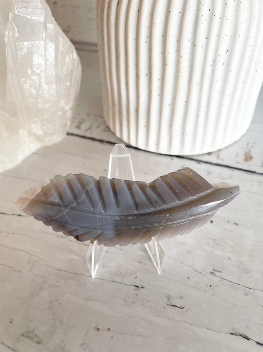 Agate feather