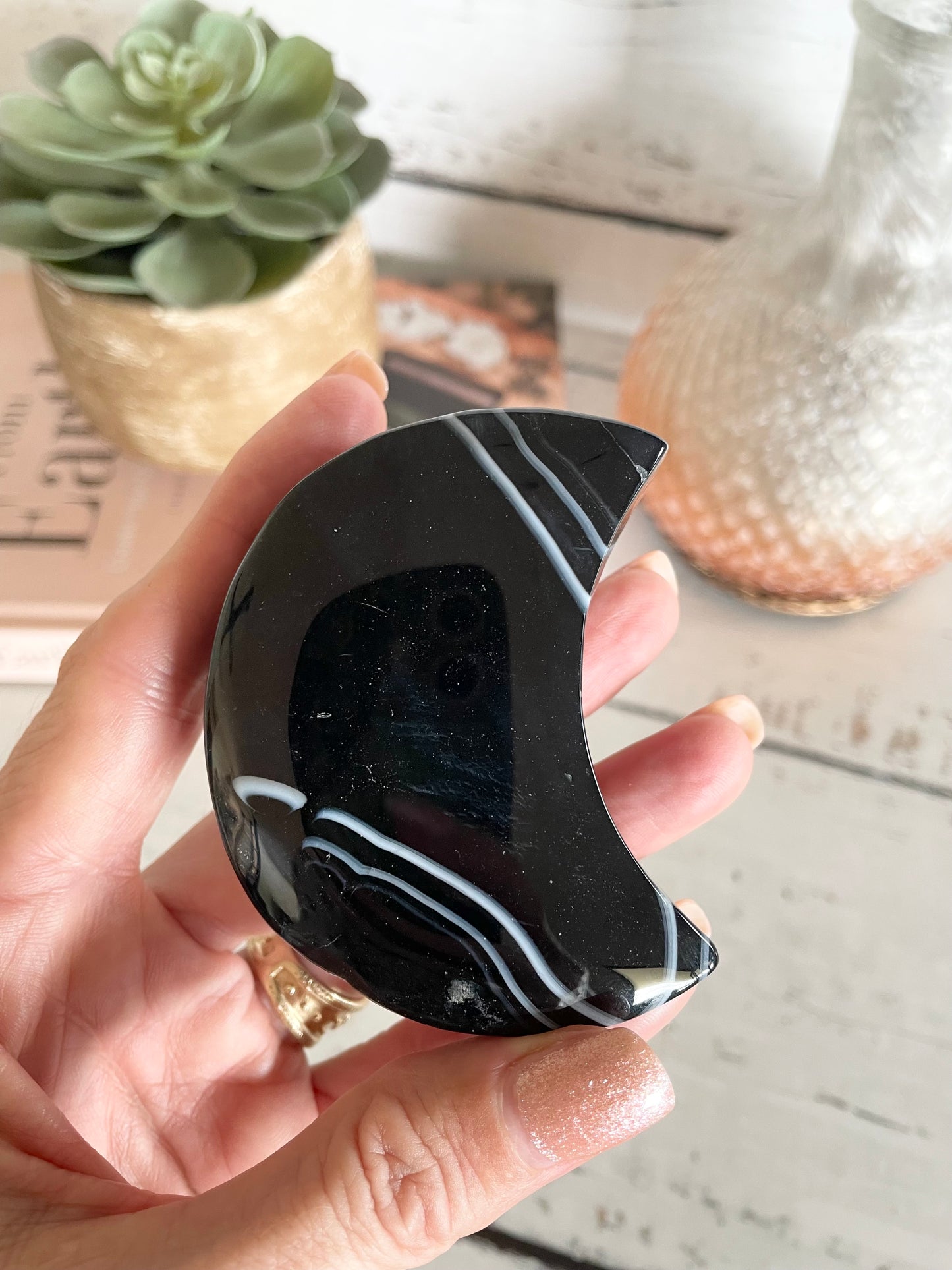 Black Agate Moon
