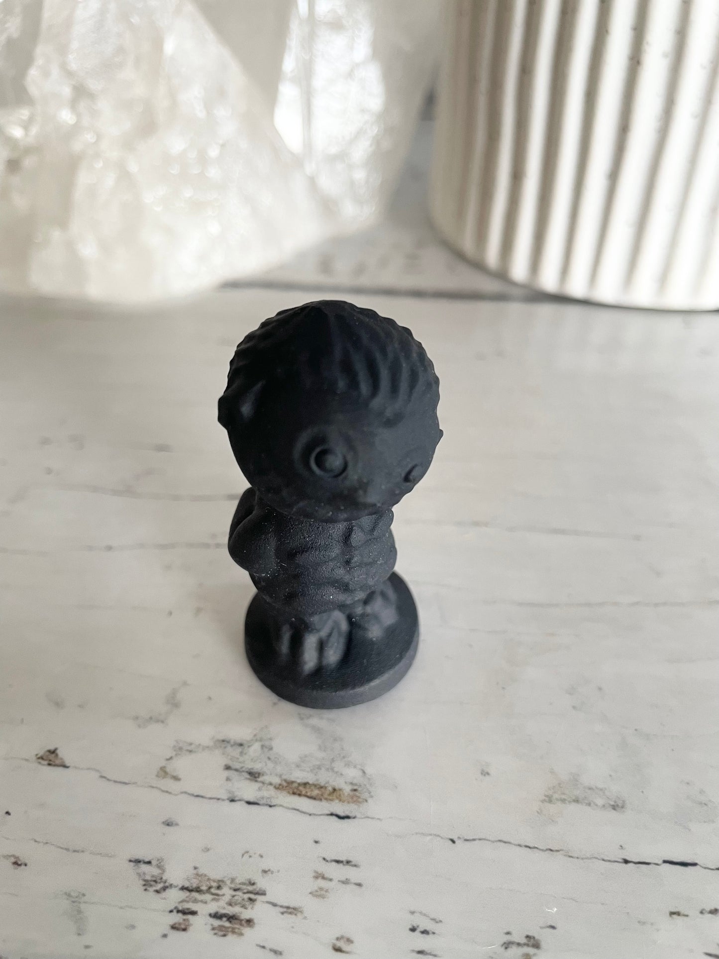 Black Obsidian Halloween Figure