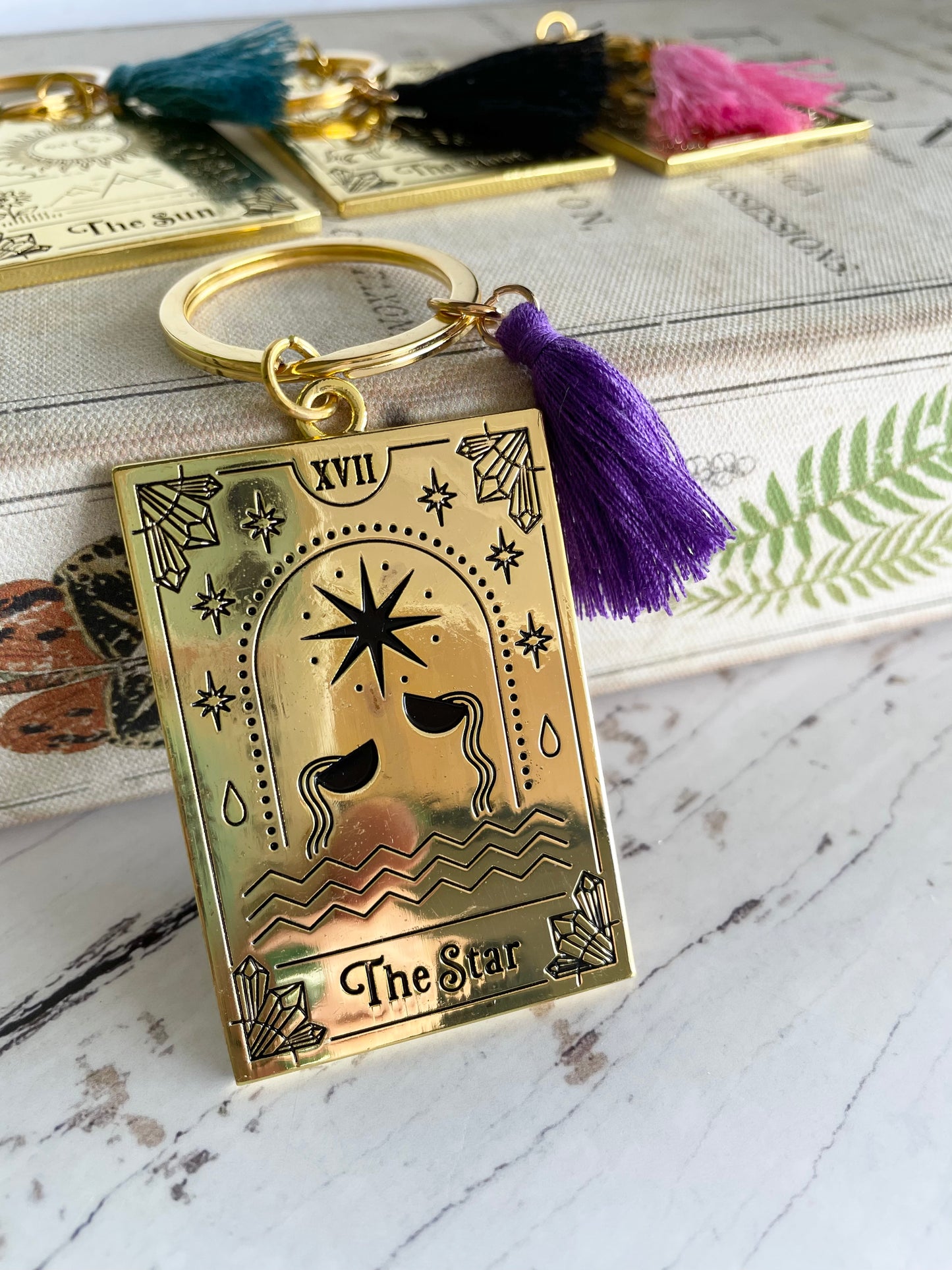 Tarot Keyring ~ The Star