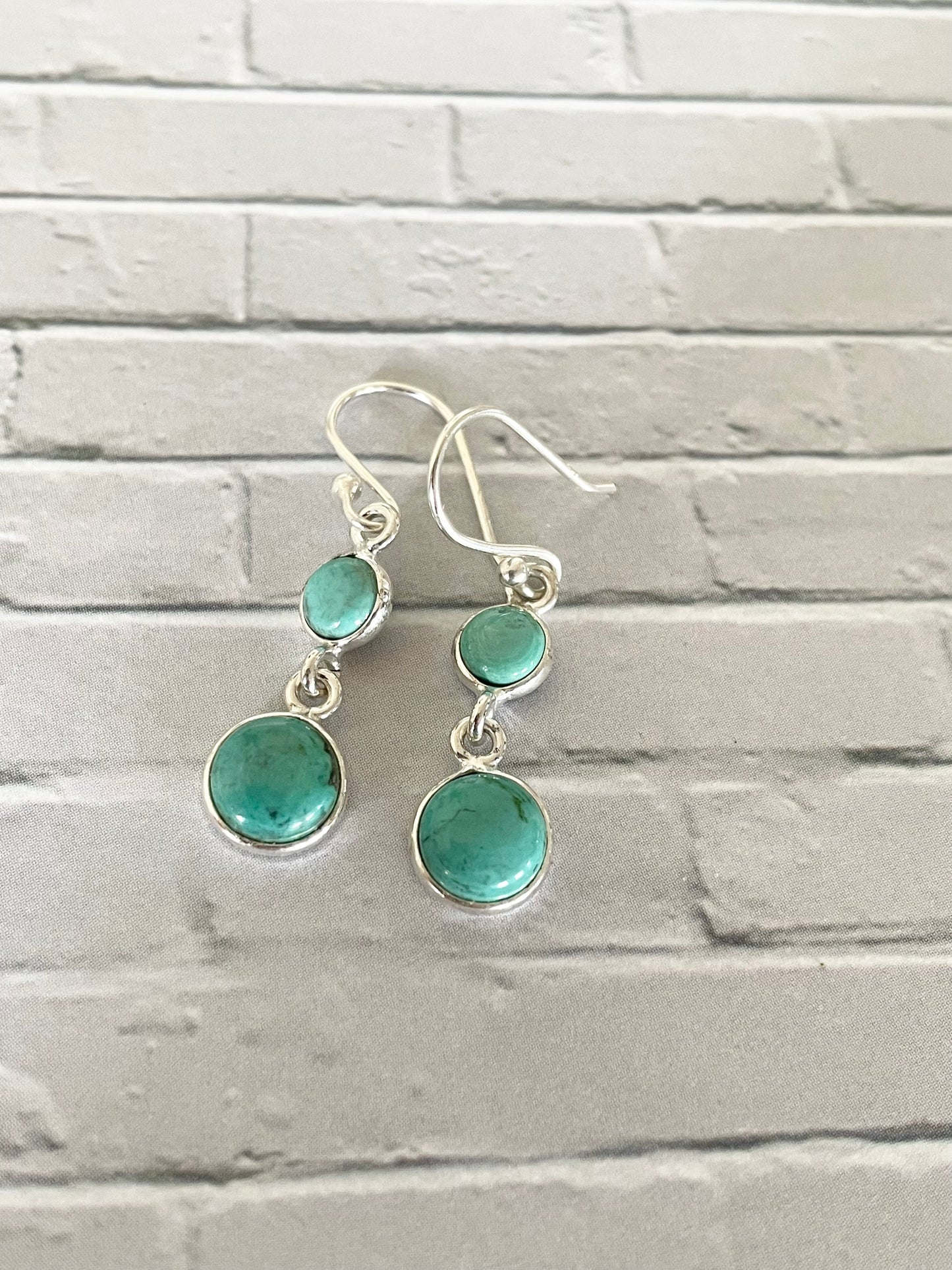 Kingman Turquoise Dangles