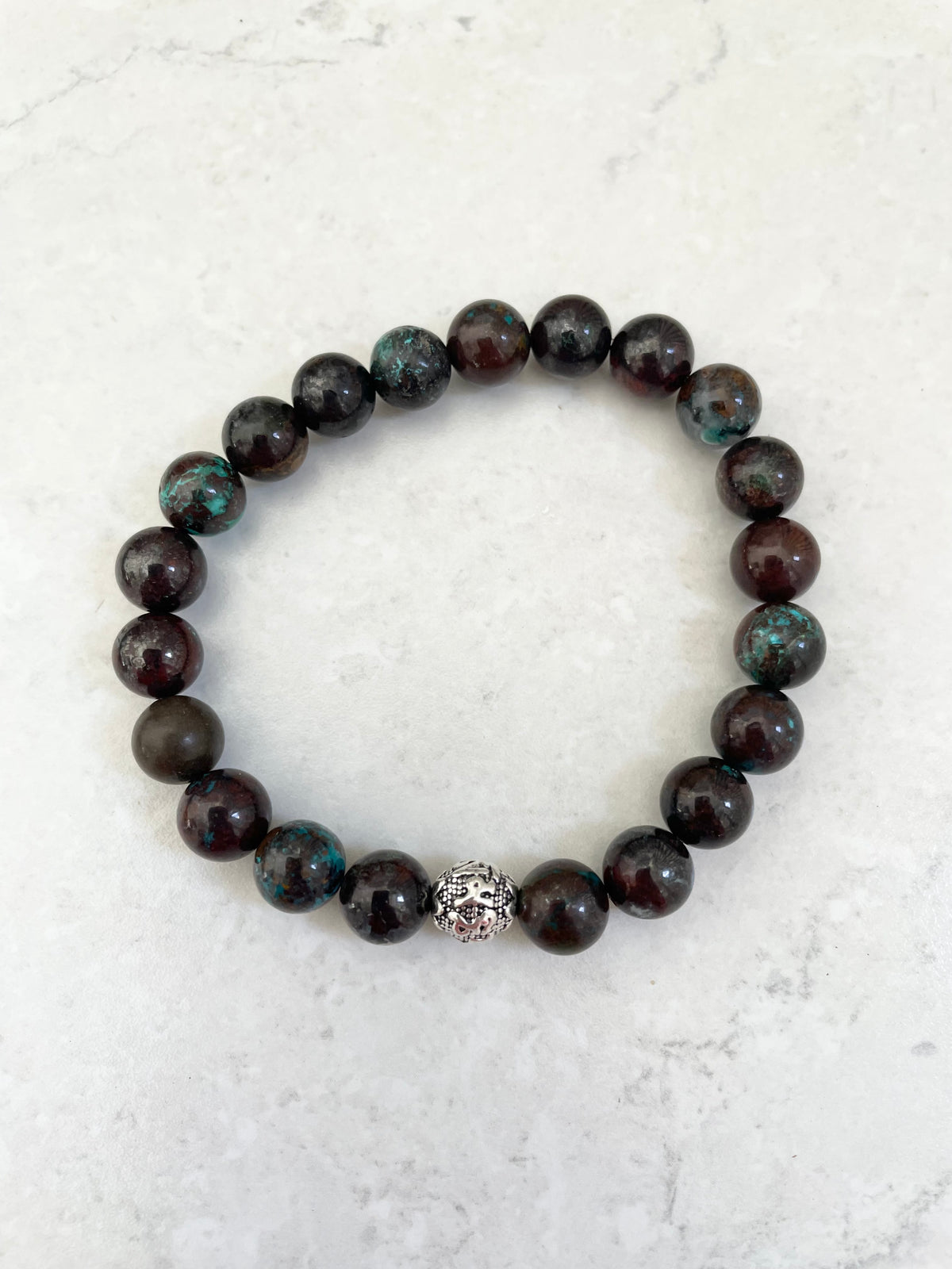 Chrysocolla Matrix Healing Bracelet
