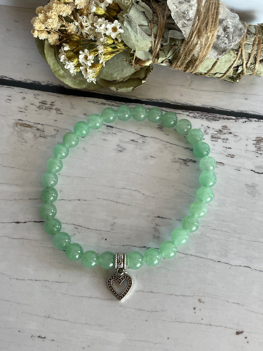 Green Aventurine Healing Anklet ~ Nature Spirit ©️