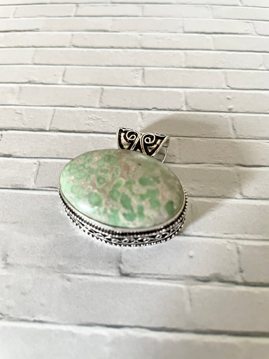 Variscite Patina Pendant
