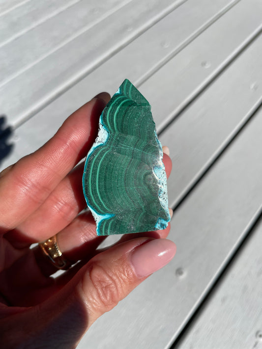 Chrysocolla Malachite Freeform