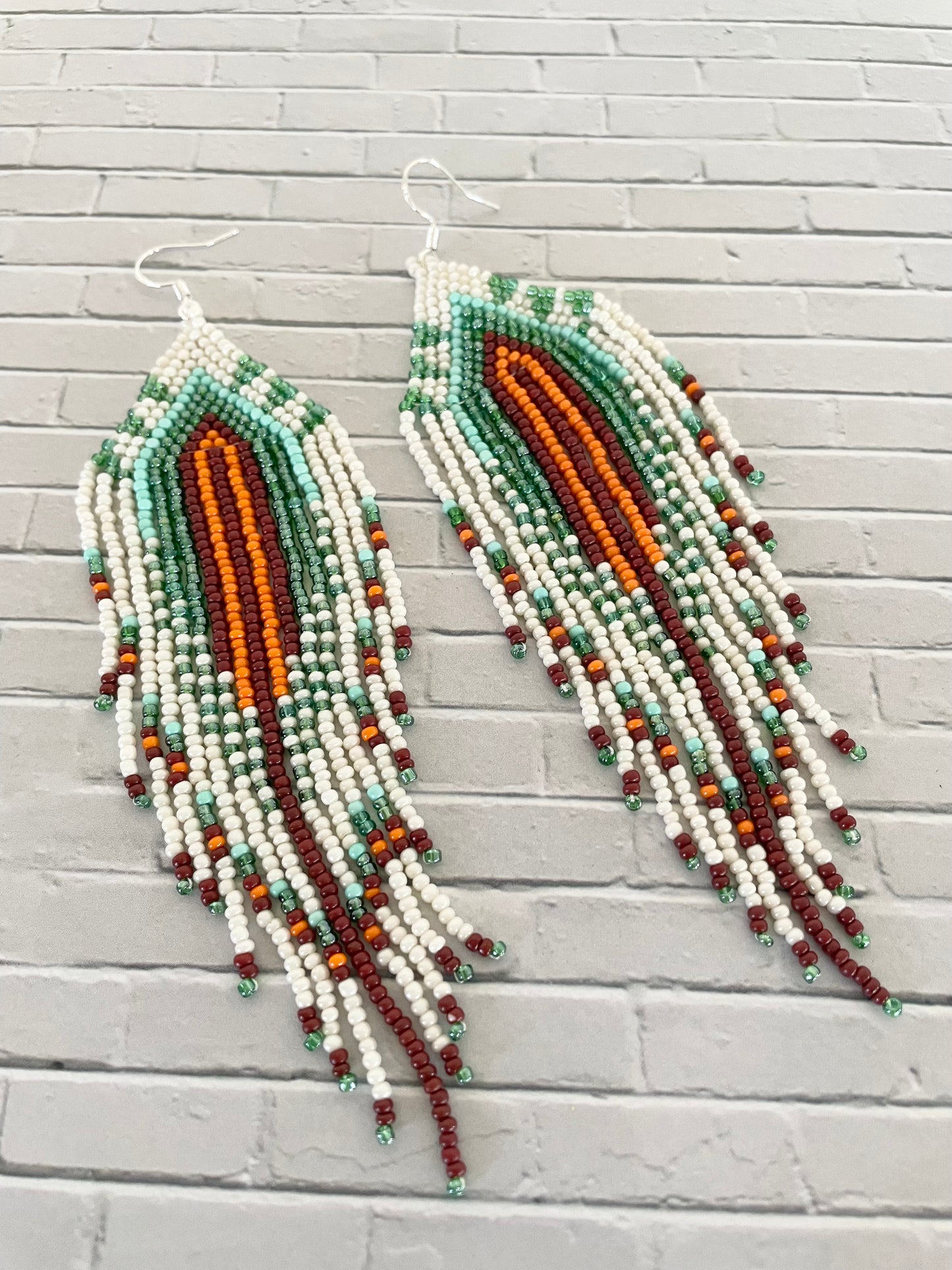 Cherokee Spirit - Seed bead dangles 2