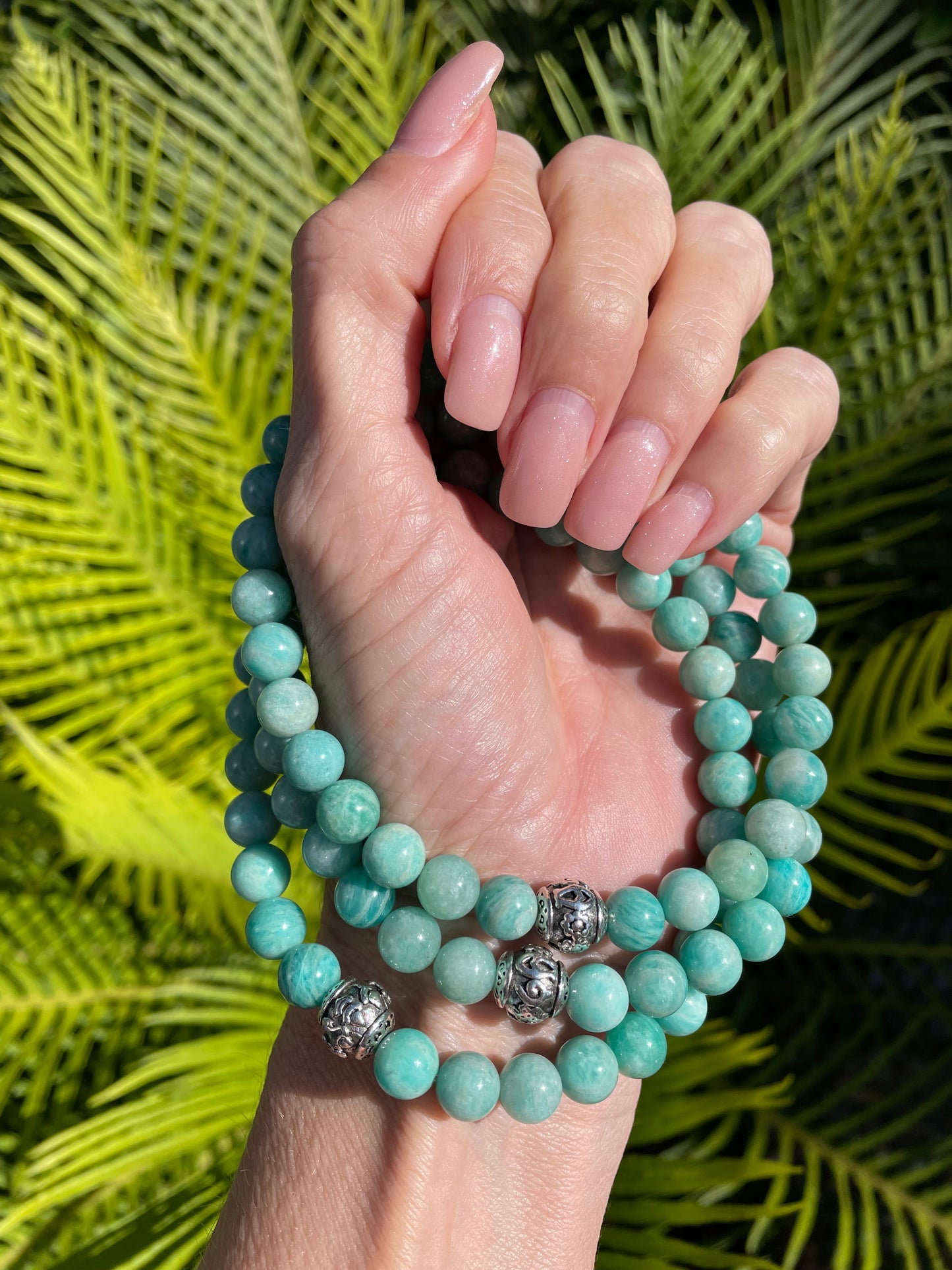 Russian Amazonite Healing Anklet ~ Good Luck ©️