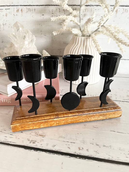 Moon Phases - Candle Holder