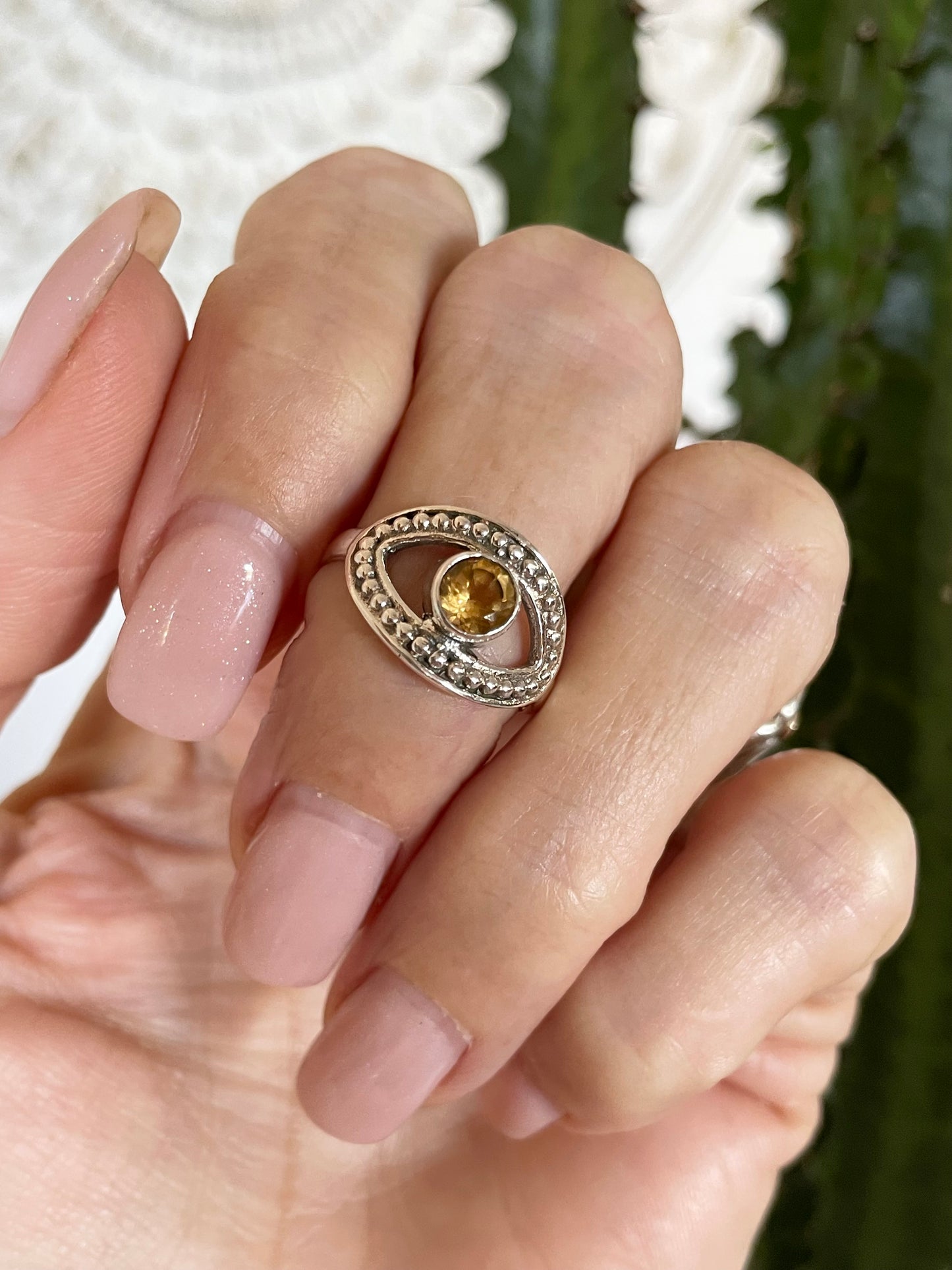 Citrine Ring - Size 6.5