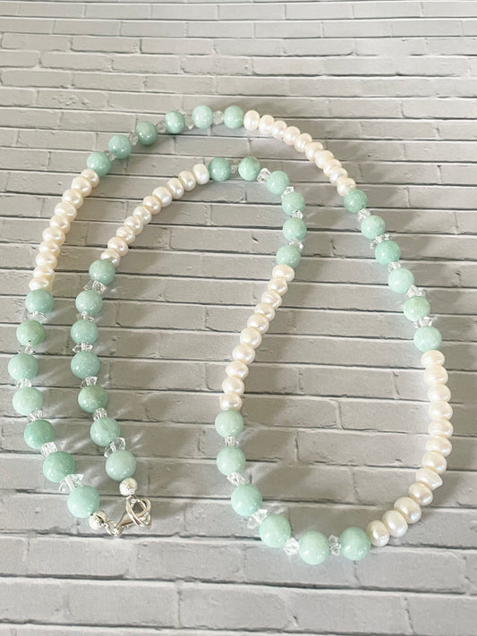Mermaid Necklace - Aqua