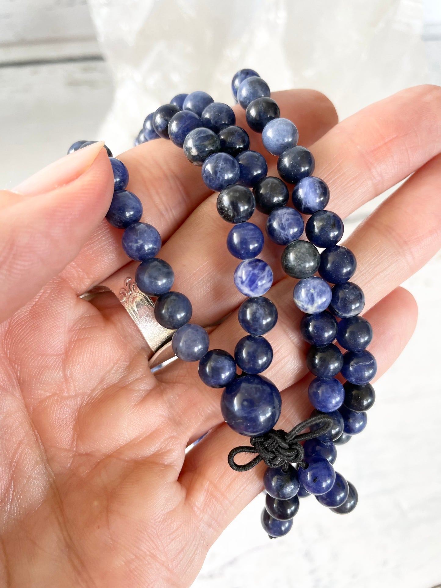 Sodalite Mala Beads