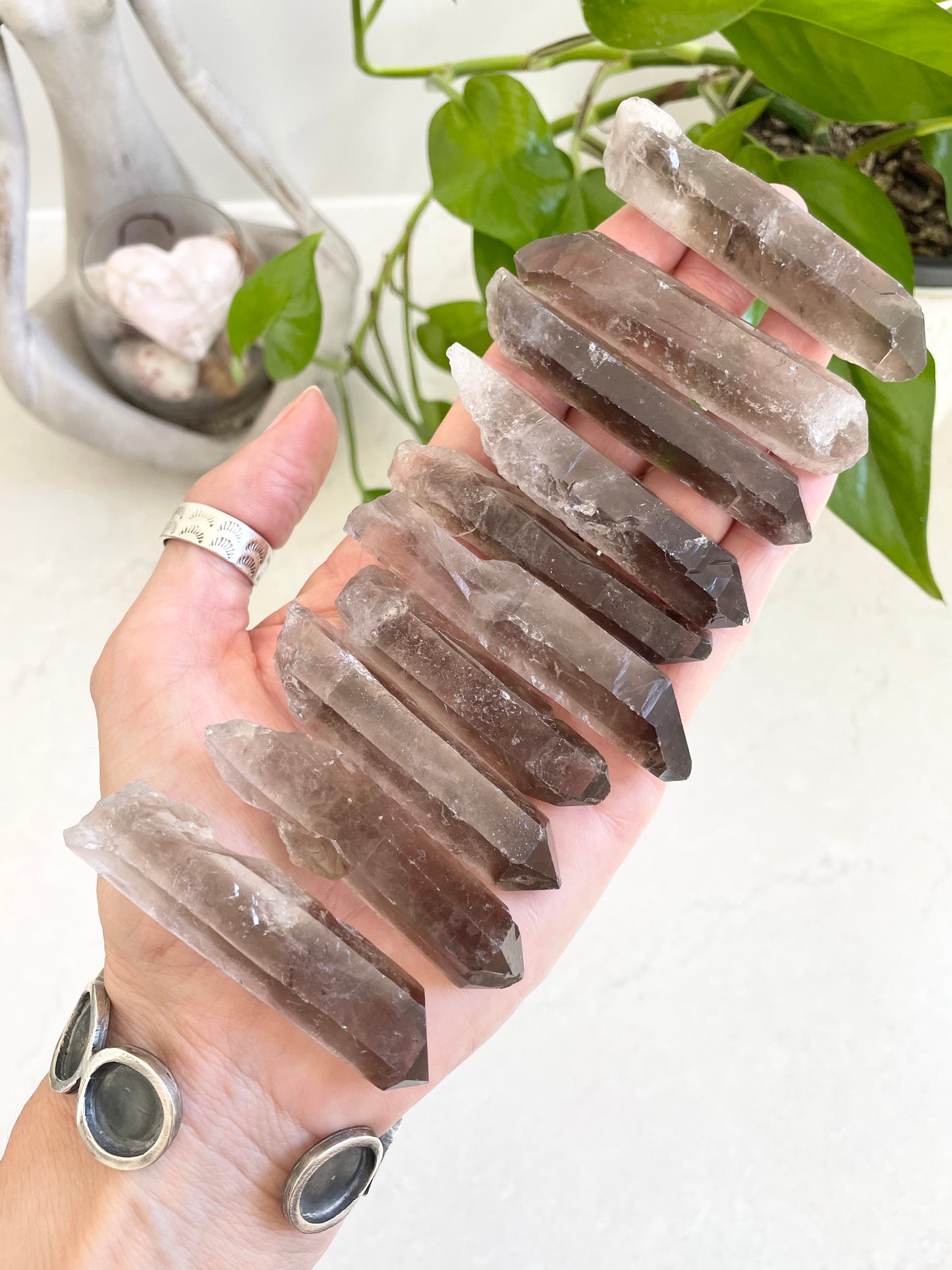 Intuitively chosen ~ Smoky Quartz Point