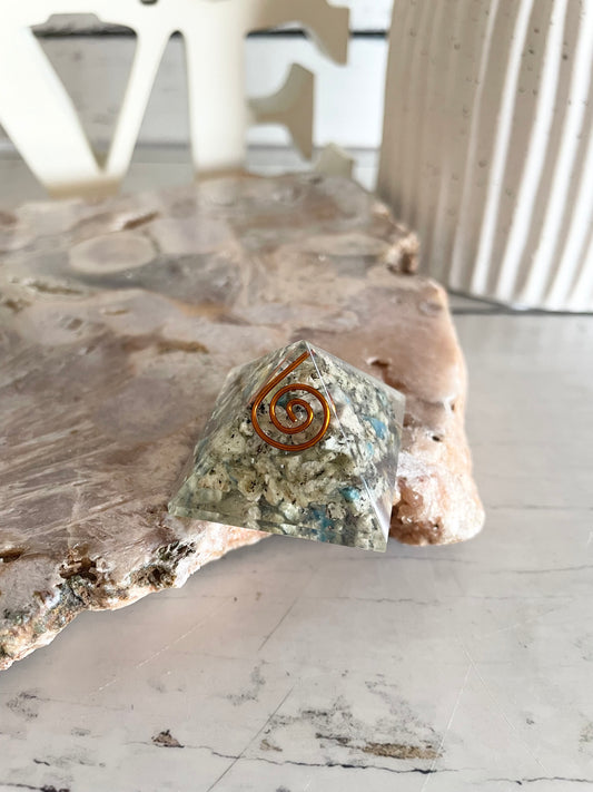 Orgone pyramid ~ K2 Jasper