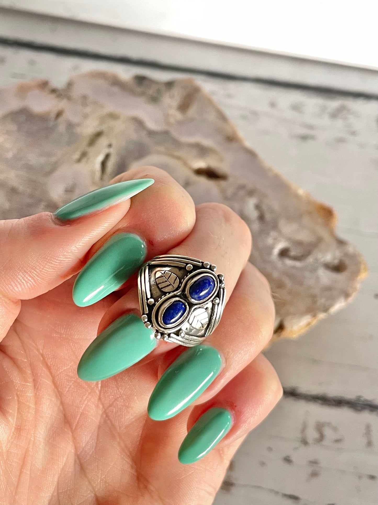 Lapis Lazuli Ring ~ size 7