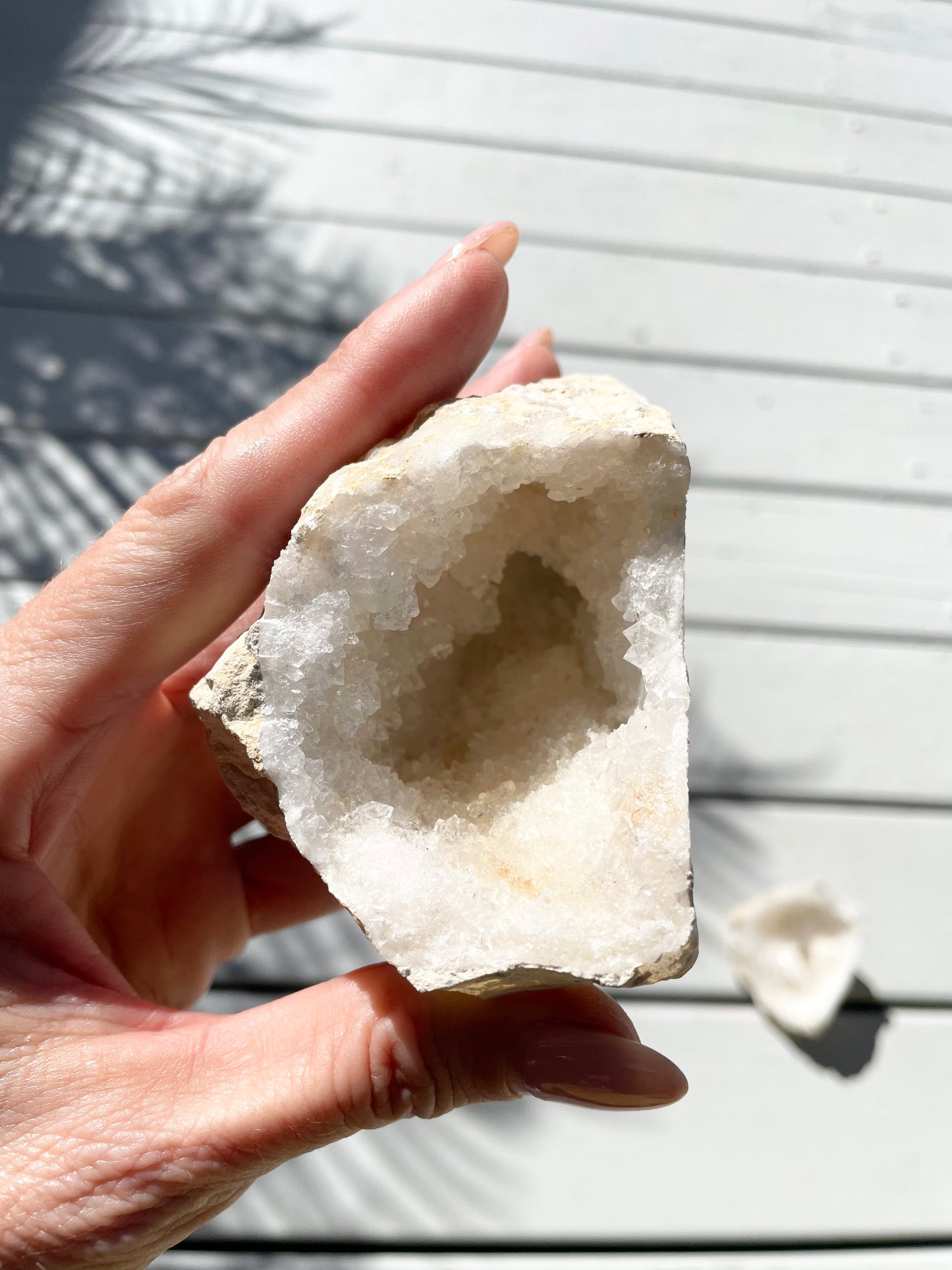 Moroccan Quartz Geode Pair
