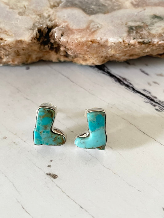 Kingman Turquoise ~ Cowboy Boot Studs