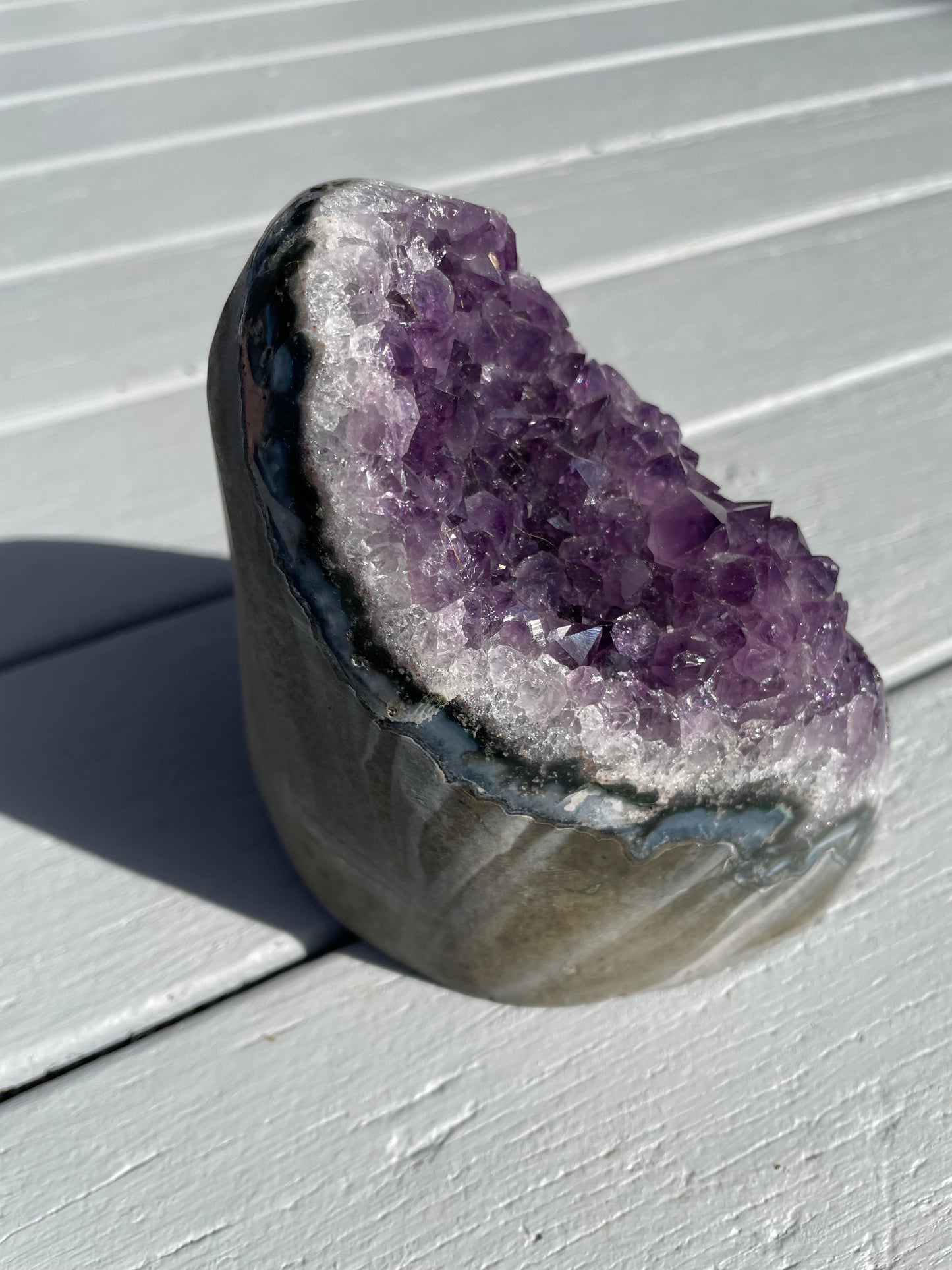 Amethyst Standing Cluster