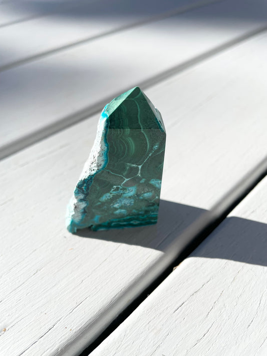 Chrysocolla Malachite Freeform