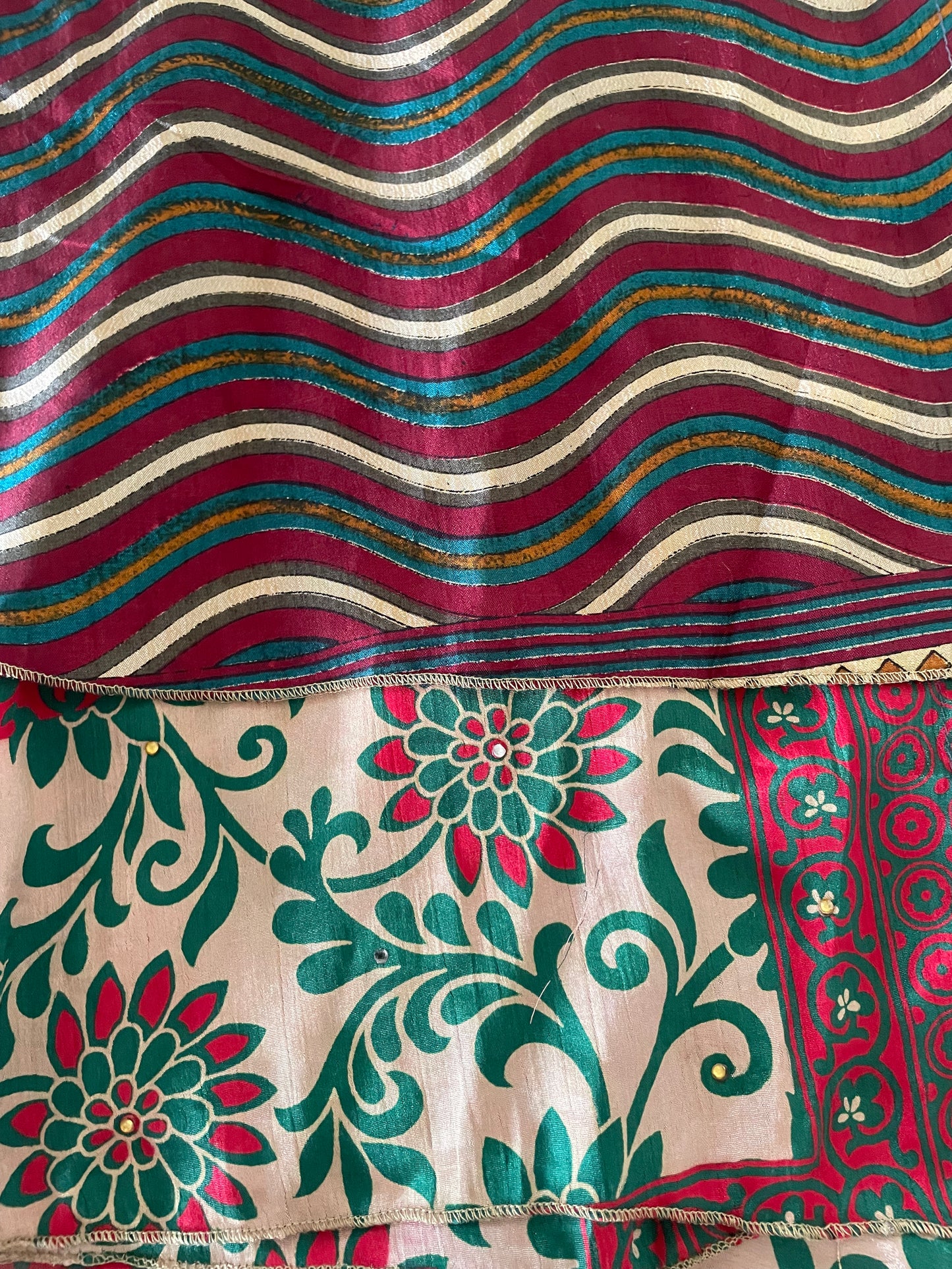 Upcycled Sari Skirt 25