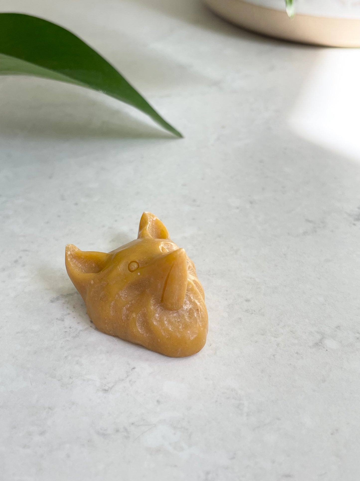 Yellow Jasper Wolf