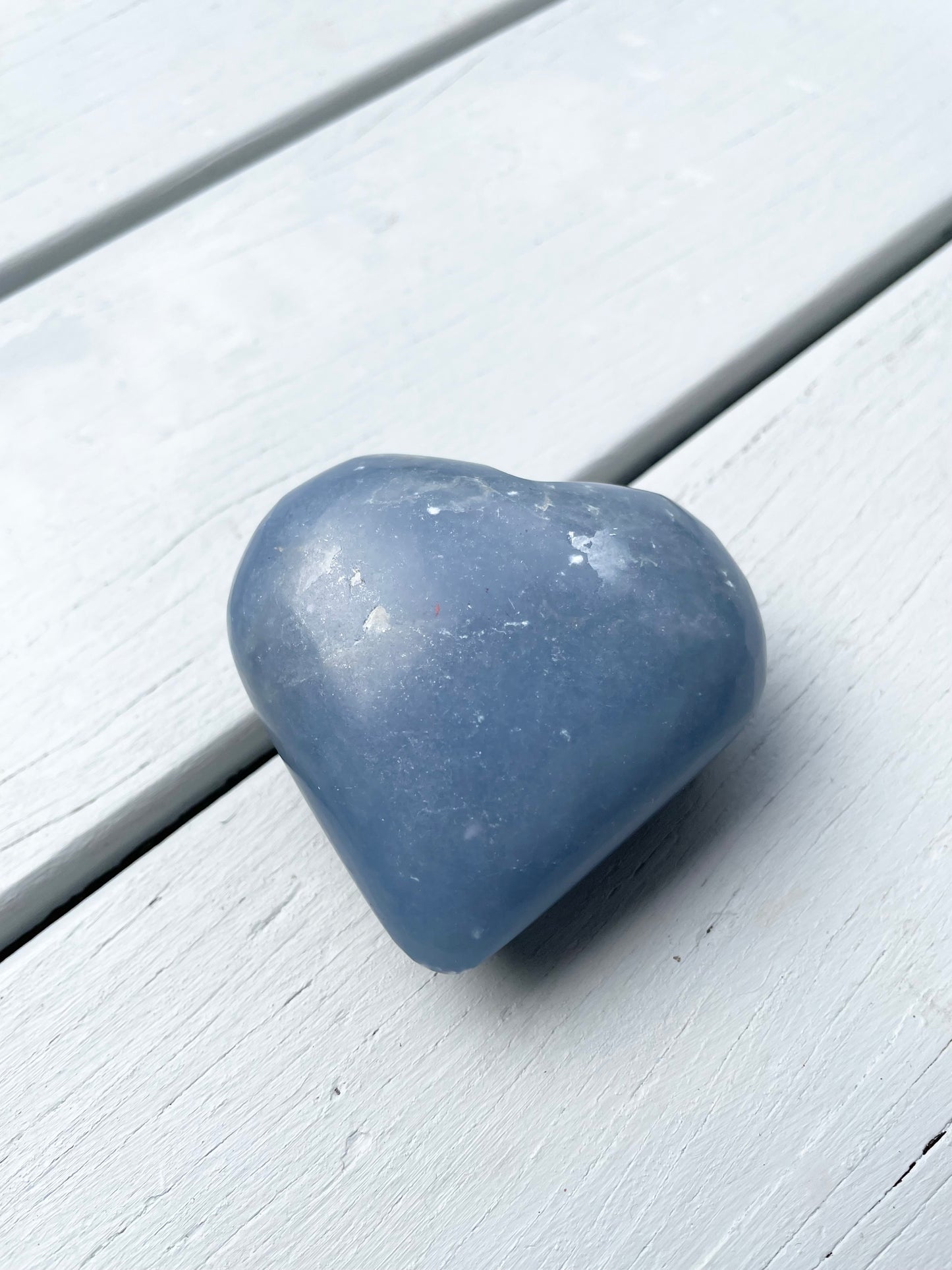 Angelite Heart