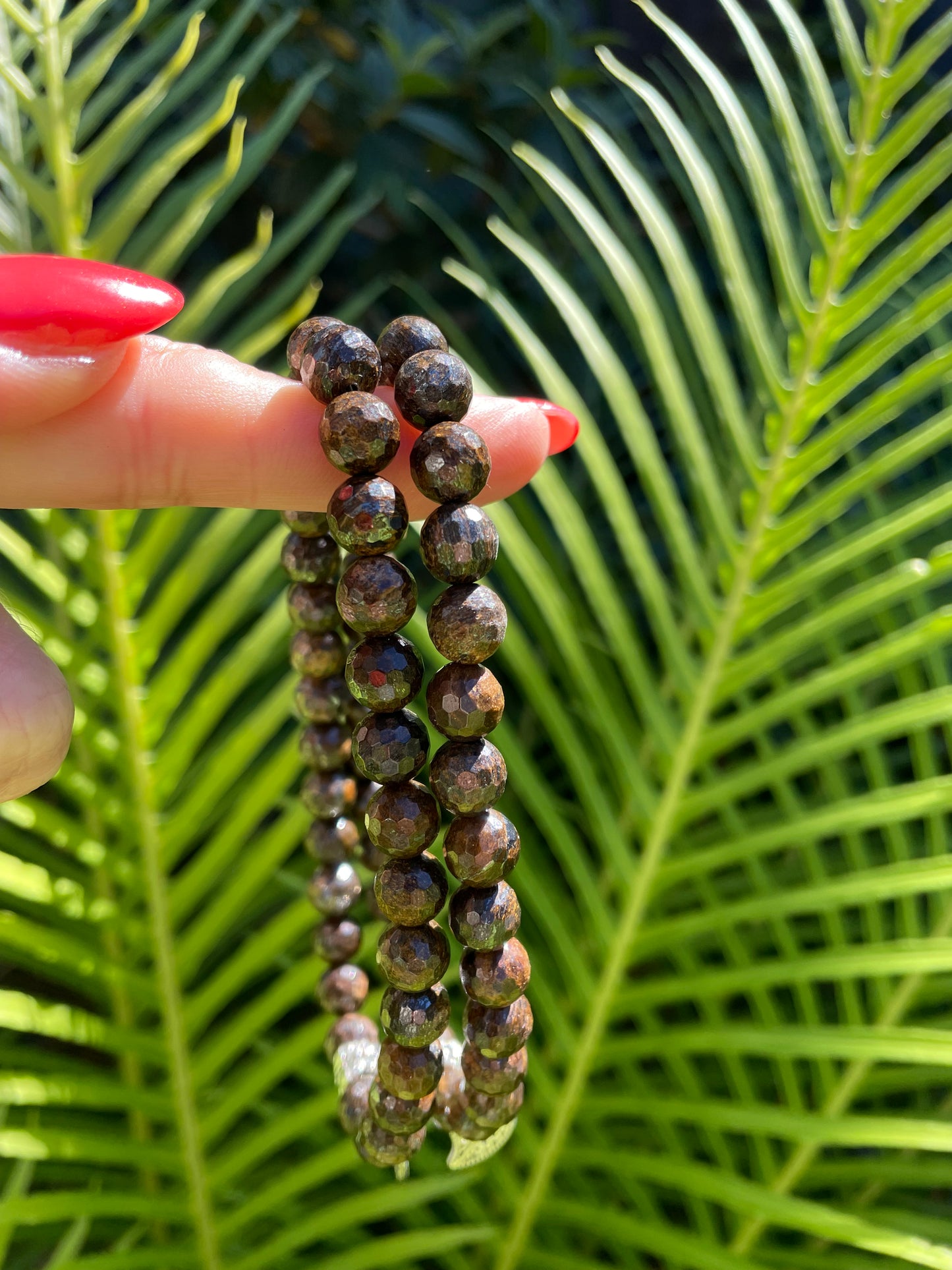 Bronzite Healing Anklet