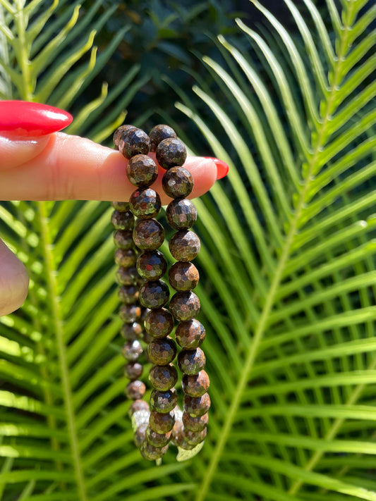 Bronzite Healing Anklet