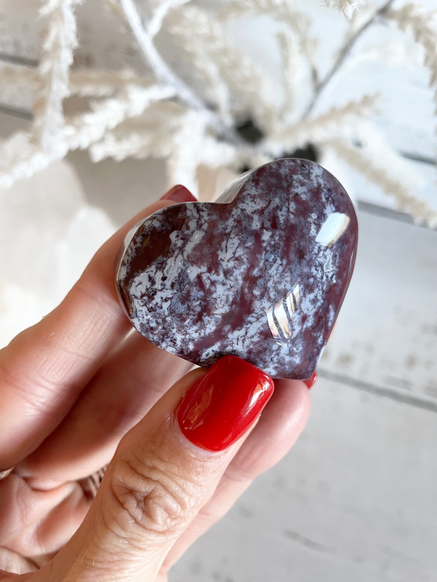 Ocean Jasper Heart