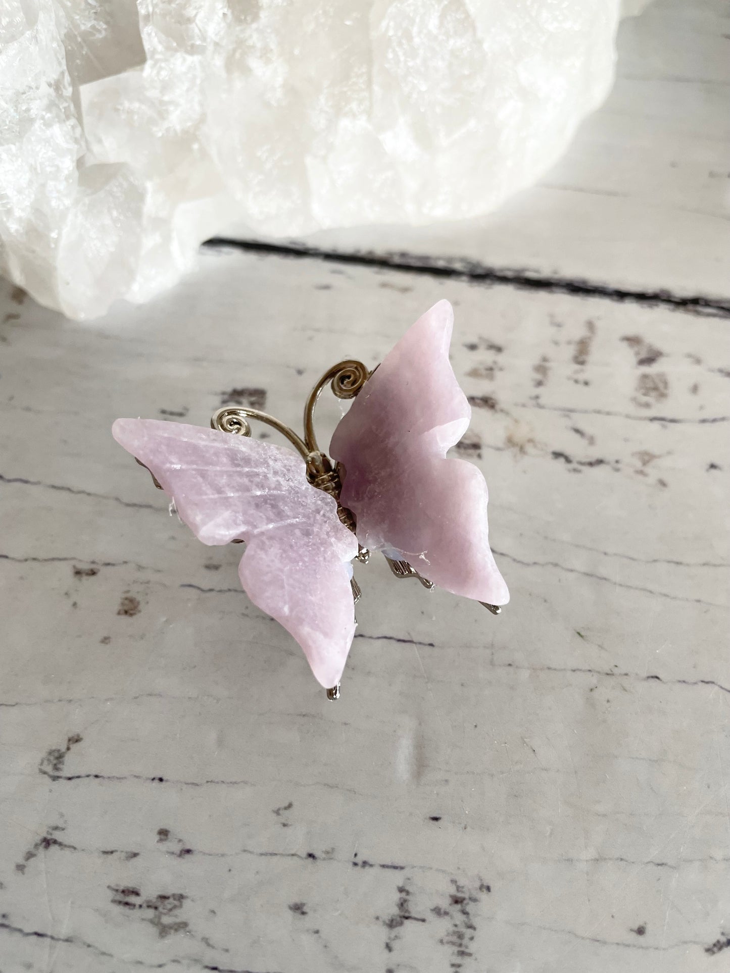 Kunzite Butterfly