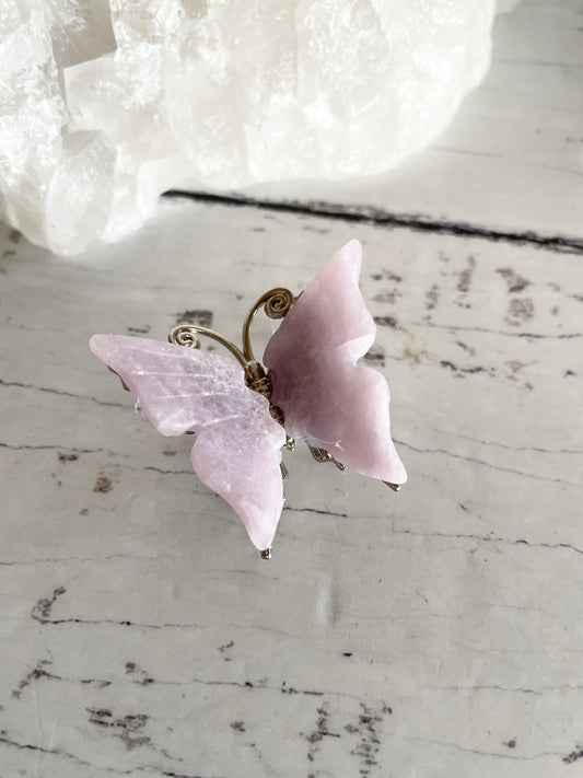 Kunzite Butterfly