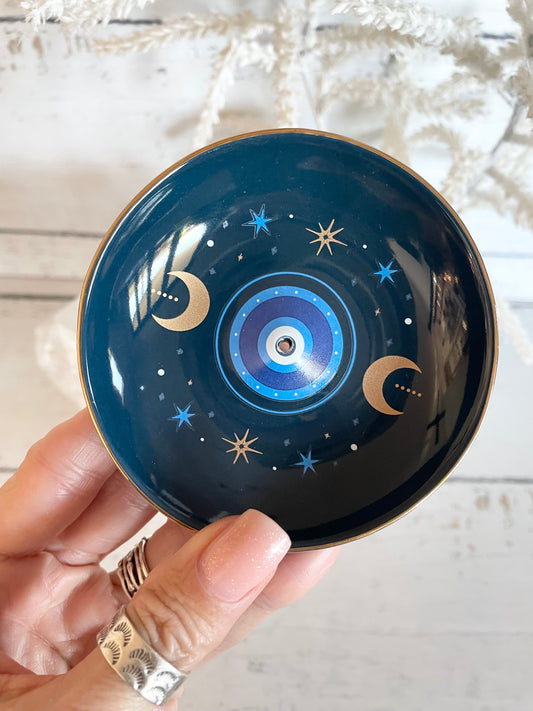 Incense Holder ~ All seeing evil eye