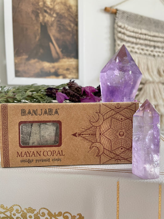 Incense Banjara Pyramid Cones  ~ Mayan Copal