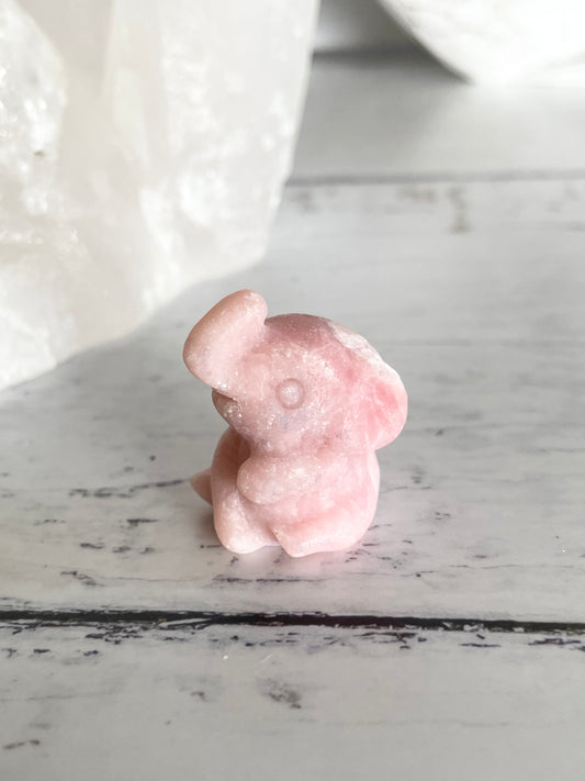 Elephant ~ Pink Opal