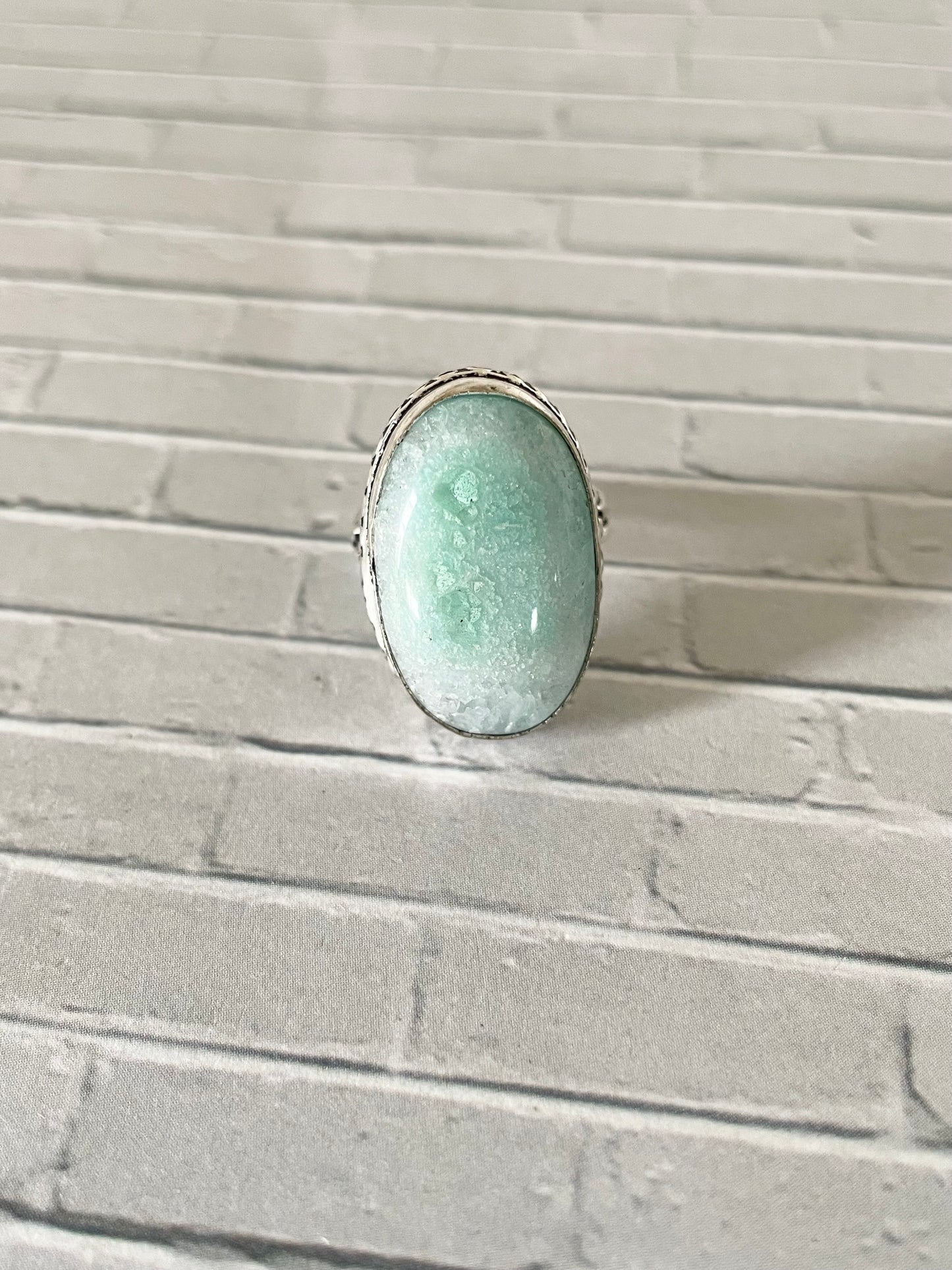 Amazonite Ring  ~ size 6