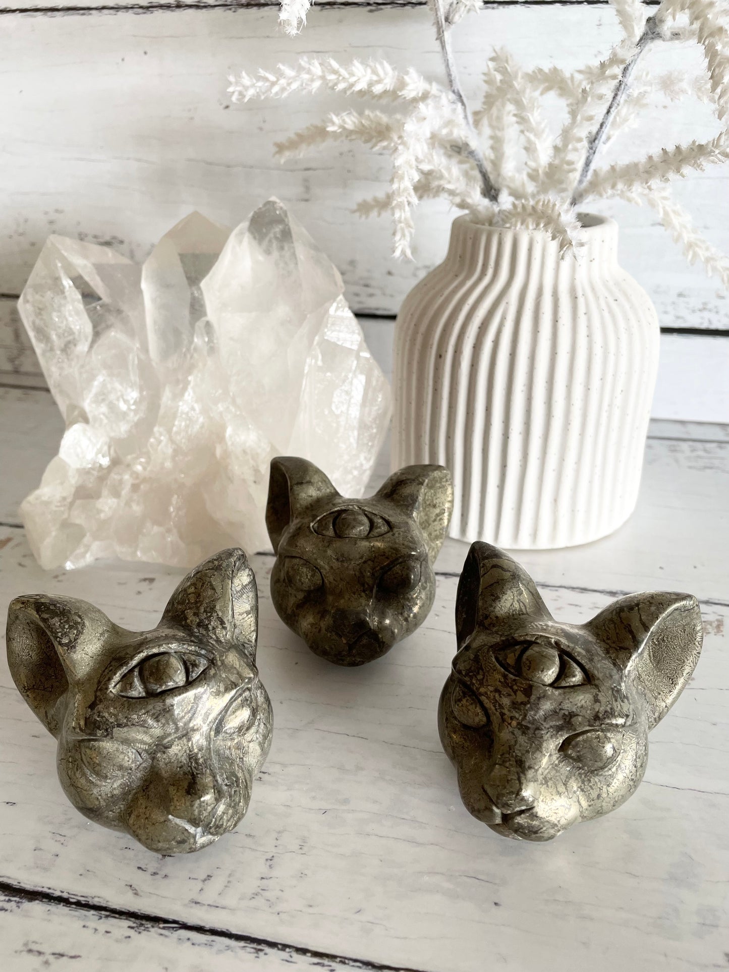 Intuitively Chosen ~ Pyrite Spinx Cat