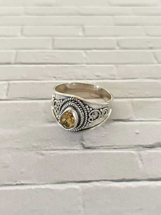 Citrine Ring ~ size 8