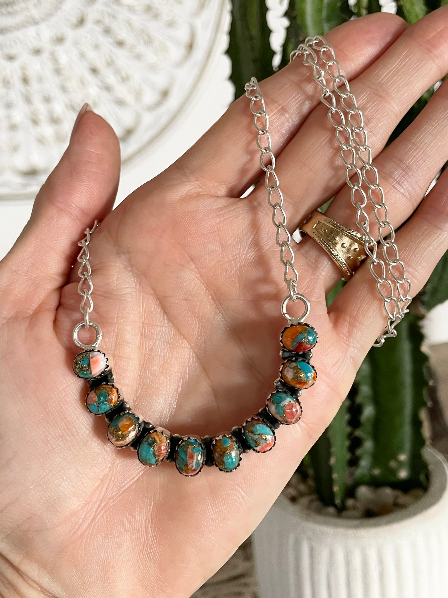 Spiny Oyster Necklace