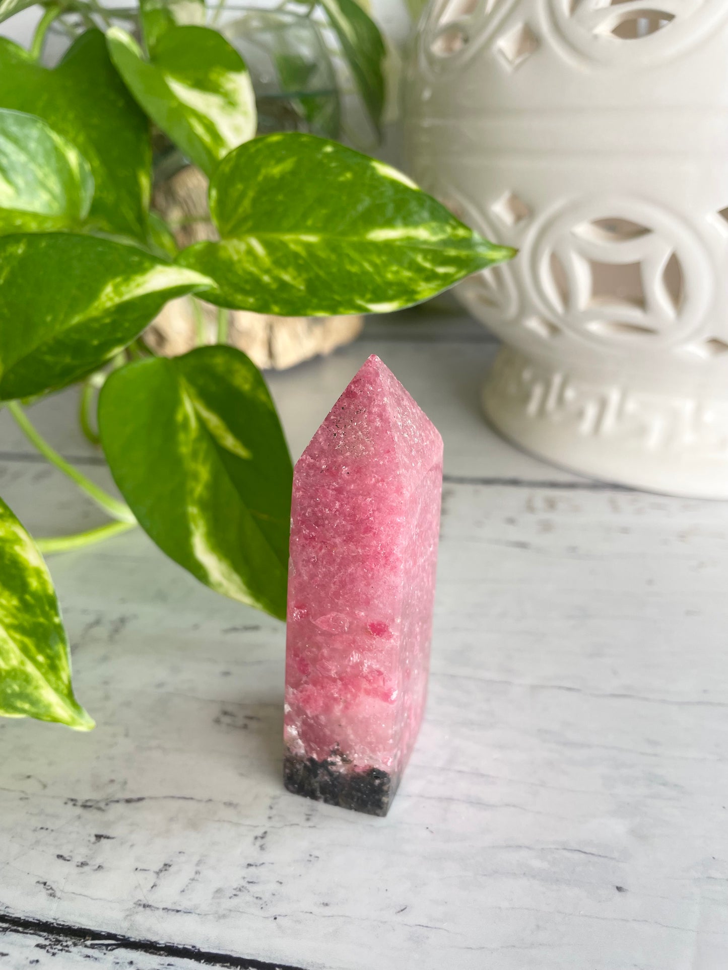 Rhodonite Obelisk