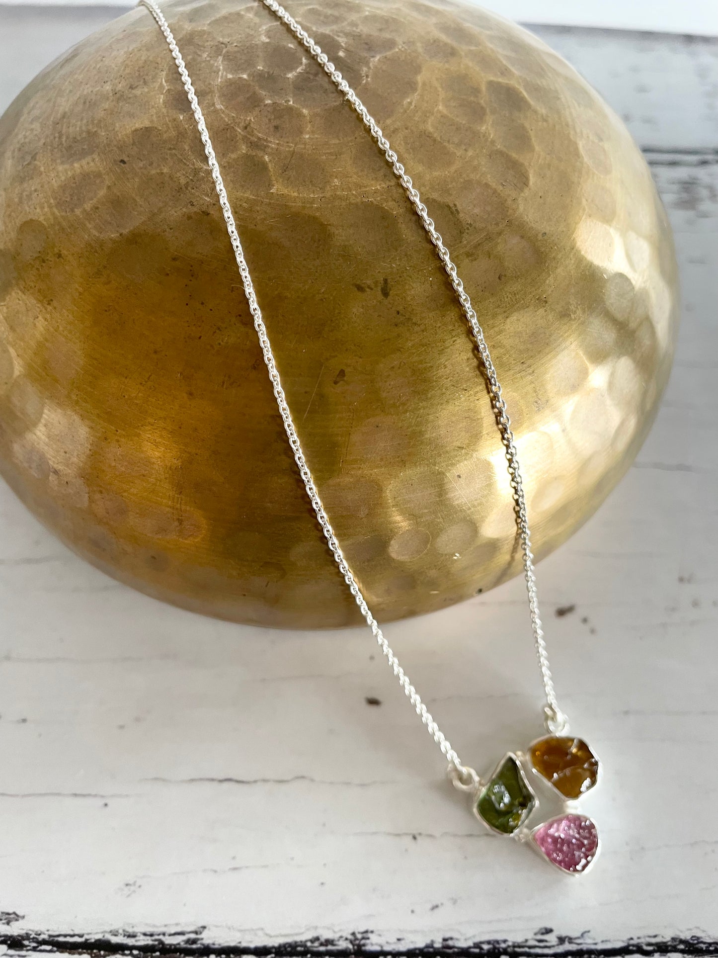 Multi Tourmaline Necklace