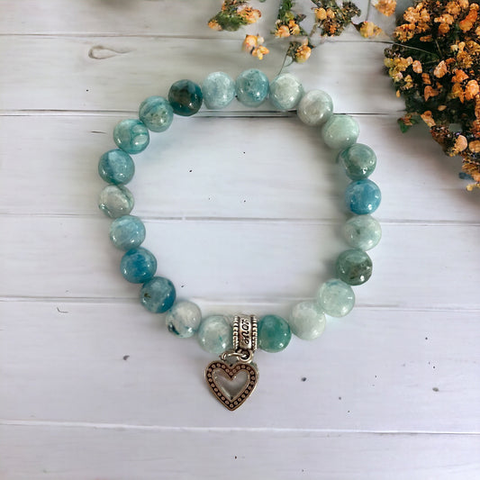 Hemimorphite BALANCE Healing Bracelet ©️